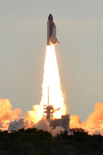 Space shuttle Endeavour lifts off on final flight