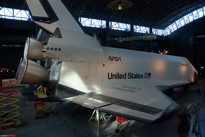 NASA readies retired test shuttle Enterprise for one last flight