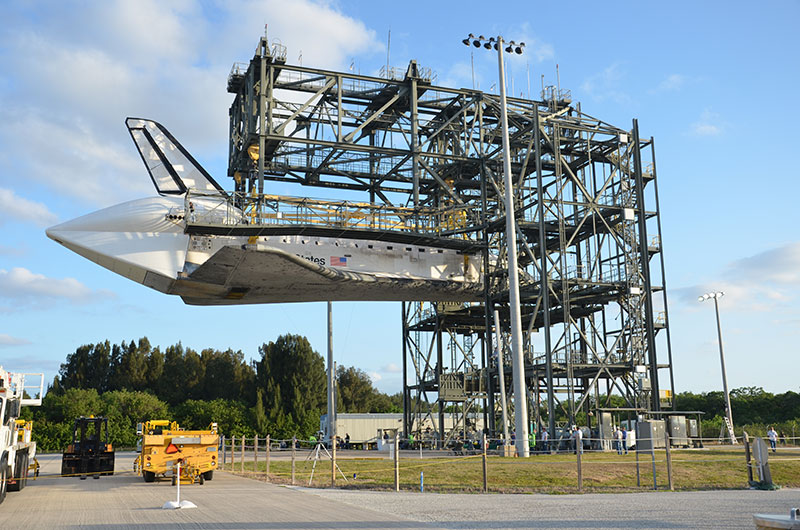 Space shuttle Discovery mated to jumbo jet for ride to Smithsonian