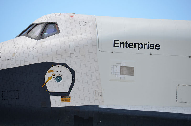 Space shuttle Enterprise lands in New York for museum display