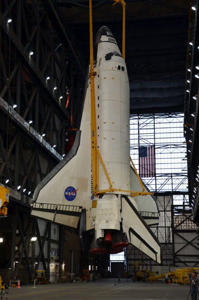 Atlantis lifted for last space shuttle flight