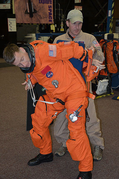 'The Final Four' train for last space shuttle mission