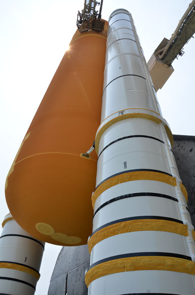 On the pad with NASA's last space shuttle to launch