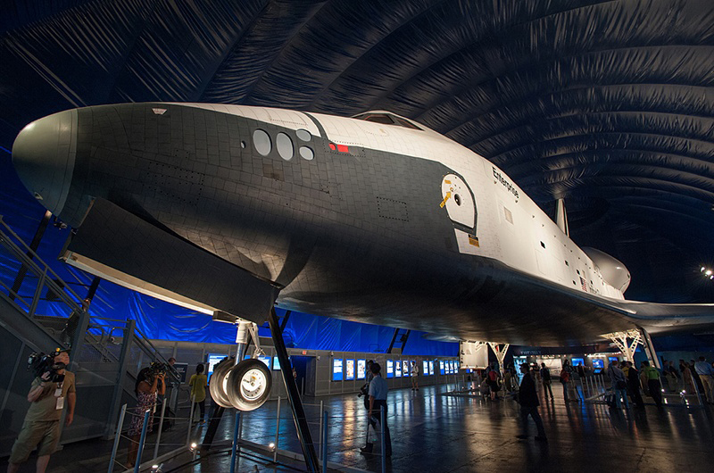 First look: Space shuttle Enterprise exhibit opening in New York City