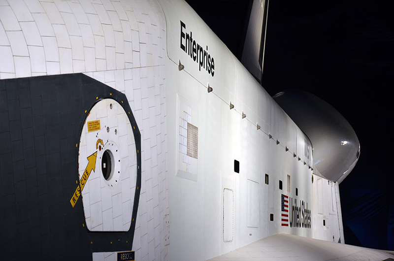 First look: Space shuttle Enterprise exhibit opening in New York City