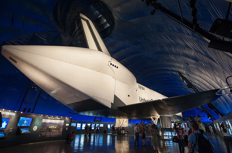 First look: Space shuttle Enterprise exhibit opening in New York City