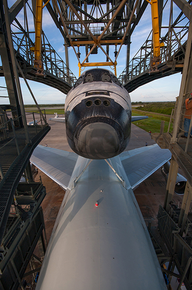 Space shuttle Endeavour set for final ferry flight to Calif., if weather allows