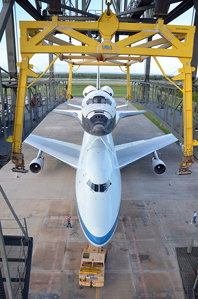 Space shuttle Endeavour set for final ferry flight to Calif., if weather allows