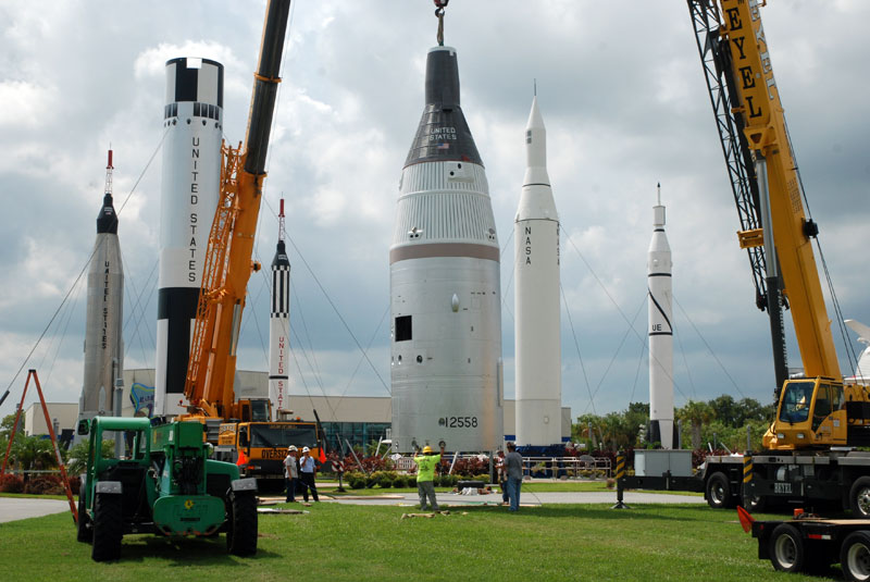 Gemini-Titan rejoins Rocket Garden