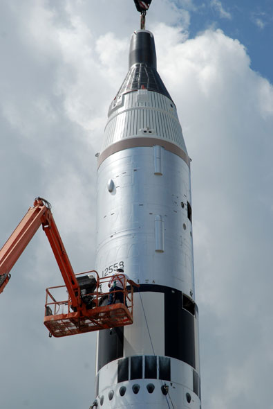 Gemini-Titan rejoins Rocket Garden