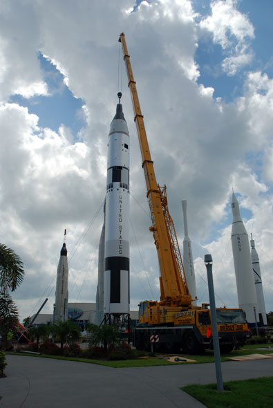 Gemini-Titan rejoins Rocket Garden