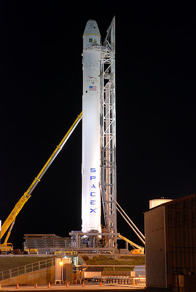 SpaceX set for historic launch of Dragon spacecraft