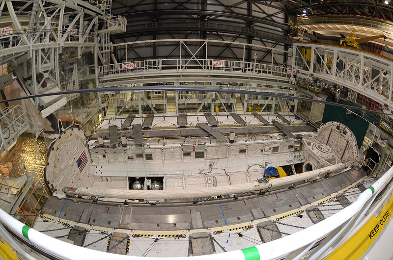 Rare, last look inside space shuttle Atlantis