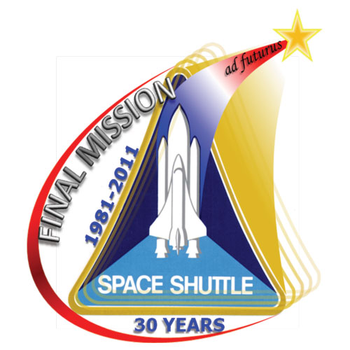 Space Shuttle Commemorative Patch Entry