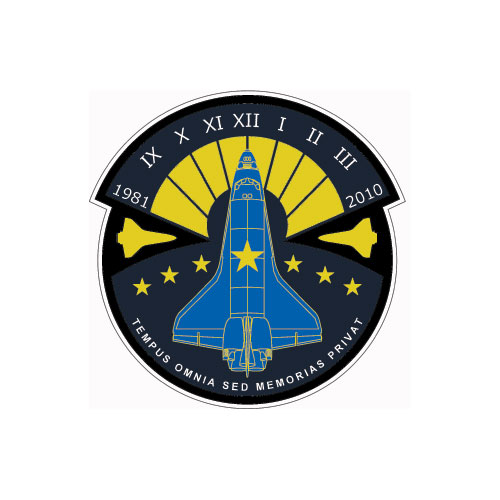 Space Shuttle Commemorative Patch Entry