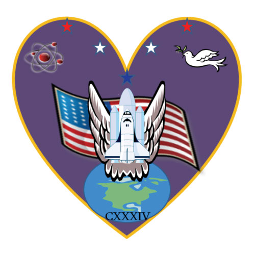 Space Shuttle Commemorative Patch Entry