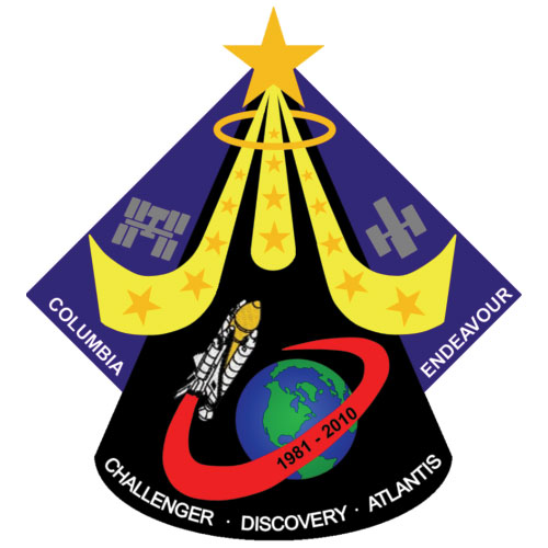 Space Shuttle Commemorative Patch Entry